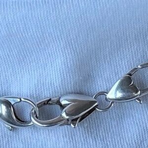 Brighton Silver Heart Clasps Extender